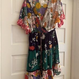 Anthropologie Floral Printed Dress